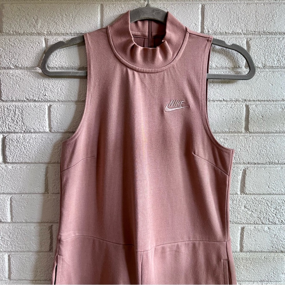 Nike Sportswear cropped wide leg jersey jumpsuit - Picture 7 of 9